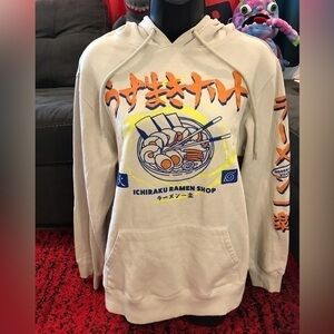 Naruto Ichiraku Ramen Bar Hoodie Size Small